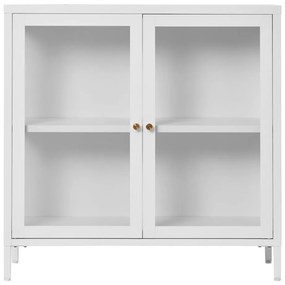 Biała metalowa witryna 80x80 cm Dalby – House Nordic