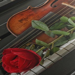 Obraz - Pamięć muzyka (170x50 cm)