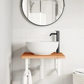 Elegancka półka pod umywalkę do łazienki - Solido