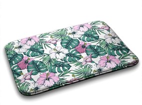 Dywanik do łazienki Dywanik do łazienki Liście monstery