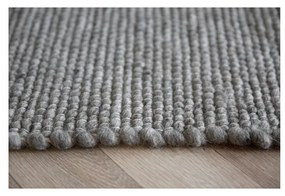 Szary dywan wełniany 400x300 cm Auckland – Rowico