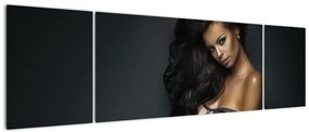 Obraz - Portret uwodzicielskiej kobiety (170x50 cm)