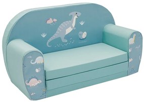 Nowa dziecięca sofa rozkładana Dinozaur