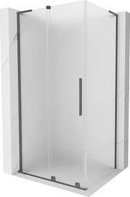 Mexen Velar L kabina prysznicowa rozsuwana 120 x 70 cm, szron, gun metal - 871-120-070-33-95