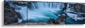 Obraz - Widok na wodospady (170x50 cm)
