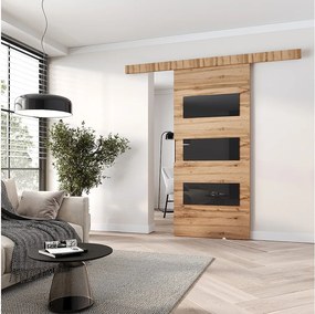 MINIO go for it, Drzwi przesuwne wewnętrzne CLEAN E 106 cm  w kolorze dąb wotan