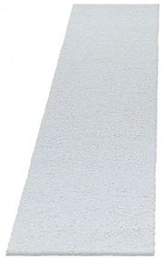 Dywan shaggy Sydney biały 80 cm x 250 cm