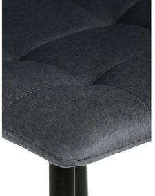 Zestaw krzeseł barowych B-X7015 GREY2, 4 szt.
