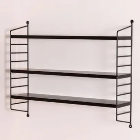 Regal Modulowy Scienny Emine Czarna - Sklum
