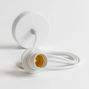 Kabel Do Zewnętrznej Lampy Sufitowej Claudel Biała - Sklum