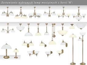Lampa klasyczna z mosiądzu H-S1A