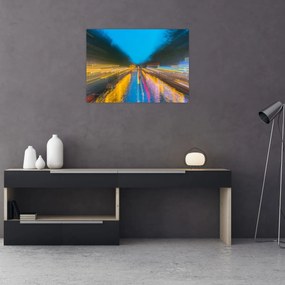 Obraz - Obraz abstrakcji (70x50 cm)