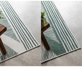 Zielono-kremowy dywan odpowiedni na zewnątrz 160x230 cm Gemini – Elle Decoration