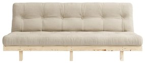 Sofa rozkładana Karup Design Lean Raw Beige