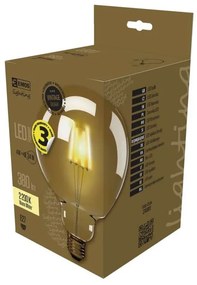 Żarówka LED EMOS Vintage G125 Warm White, 4W E27