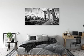 Zdjęcie na płótnie Most na Tle Wieżowców