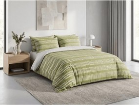 PrzytulneMieszkanie.pl PrzytulneMieszkanie.pl Pościel z mikroflanelu GREENSORY zielona Rozmiar pościeli: 70 x 90 cm | 140 x 200 cm