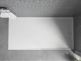 Mexen Amon brodzik prostokątny SMC 140 x 70 cm, biały - 4F107014