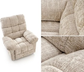 Fotel rozkładany elektrycznie Amore Halmar