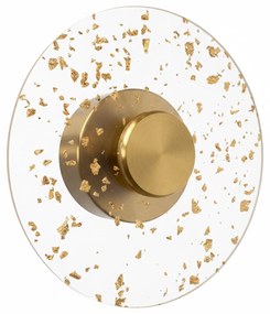 Kinkiet LED APP1795-W Złoty Szczotkowany