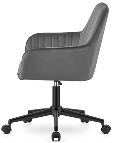 Fotel welurowy obrotowy beżowy G9-P98