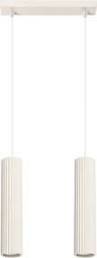 Loftowa beżowa lampa sufitowa - D297 A8-E00