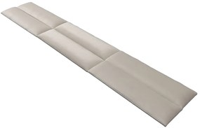 Tapicerowany panel ścienny FRAME PAROS 15x60 cm Kolor: Beżowy