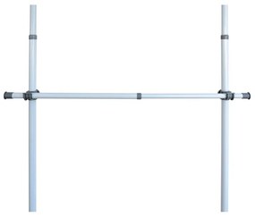 Zestaw 2 teleskopowych drążków na ubrania Wenko Herkules, dł. 75-120 cm