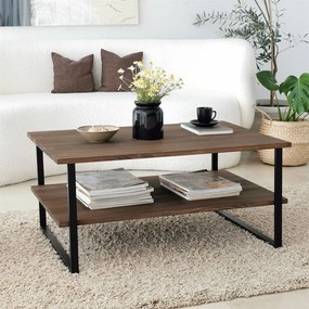 Brązowy stolik 60x85 cm Neta – Neostill