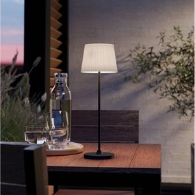 Eglo 75934 - LED ściemnialna ładowalna lampka biurkowa LEONERO LED/3,8W/5V 2000mAh czarna/kremowa