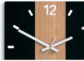 Zegar na ścianę nowoczesny do salonu sypialni cichy kwadratowy efektowny