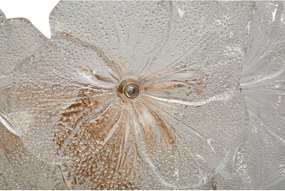 Szklany kinkiet w kolorze złota Ibiscus – Mauro Ferretti