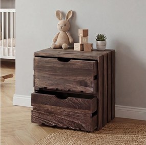 Komoda MCW-C62,  brązowa