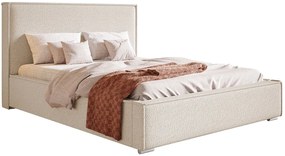 Tapicerowane łóżko z zagłówkiem 120x200 B4-F43