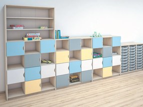 Szafka szkolna Feria wysoka 4470428JUEX klon