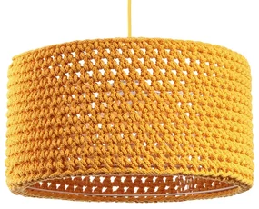 Lampa wisząca COTTON 40 żółta BPS KONCEPT