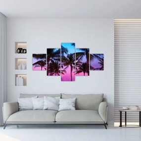 Obraz - Palmy w Miami (125x70 cm)
