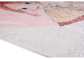 Jasnoróżowy dywan dziecięcy 80x150 cm Lovely Girl – Vitaus