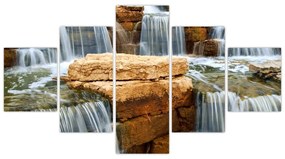Obraz wodospadu (125x70 cm)
