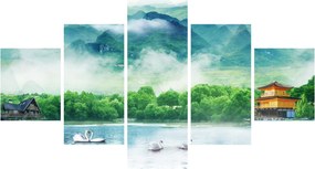 Obraz - Wymarzony krajobraz (125x70 cm)