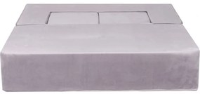 Cube sofa dziecięca, szara - meowbaby®