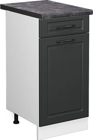 Szafka dolna do kuchni antracytowy domek wiejski 40x60x81.6 r-line