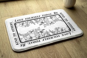 Dywanik łazienkowy antypoślizgowy Dywanik łazienkowy antypoślizgowy Kwiaty