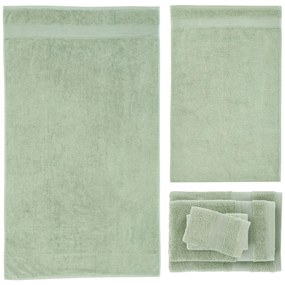 Zielone bawełniane ręczniki frotte zestaw 6 szt. Anti-Bacterial – Catherine Lansfield