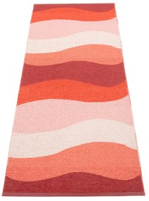 Czerwony chodnik odpowiedni na zewnątrz 70x200 cm Urvi Fire – Pappelina