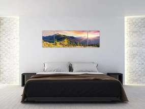 Obraz - Krajobraz leśny (170x50 cm)