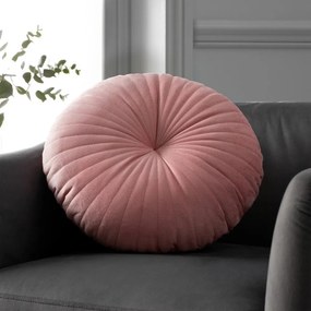 Aksamitna poduszka dekoracyjna ø 40 cm Round Soft Touch – Catherine Lansfield