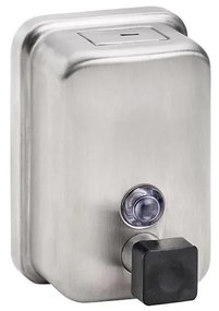 Dozownik mydła 9,7x15 cm, stal nierdzewna, kolor srebrny