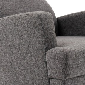Fotel Kana Bergere Dark Grey