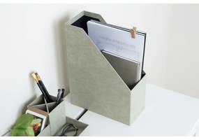 Beżowy organizer na dokumenty Bigso Box of Sweden Estelle